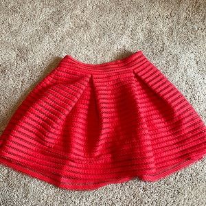 Red Express Skirt